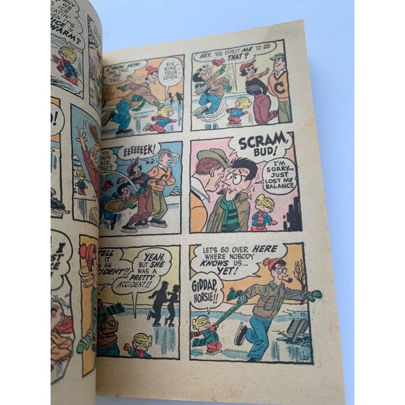 Dennis The Menace Comic Book No.16 "Pocket Full Of Fun!" 1972 Edition By Hank Ke - Picture 10 of 12